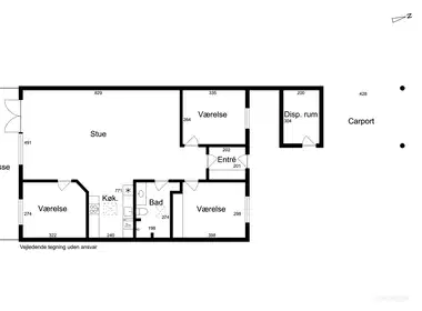Visual presentation of the listing