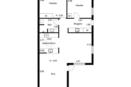 Visual presentation of the listing