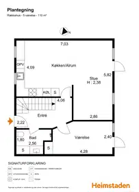 Visual presentation of the listing