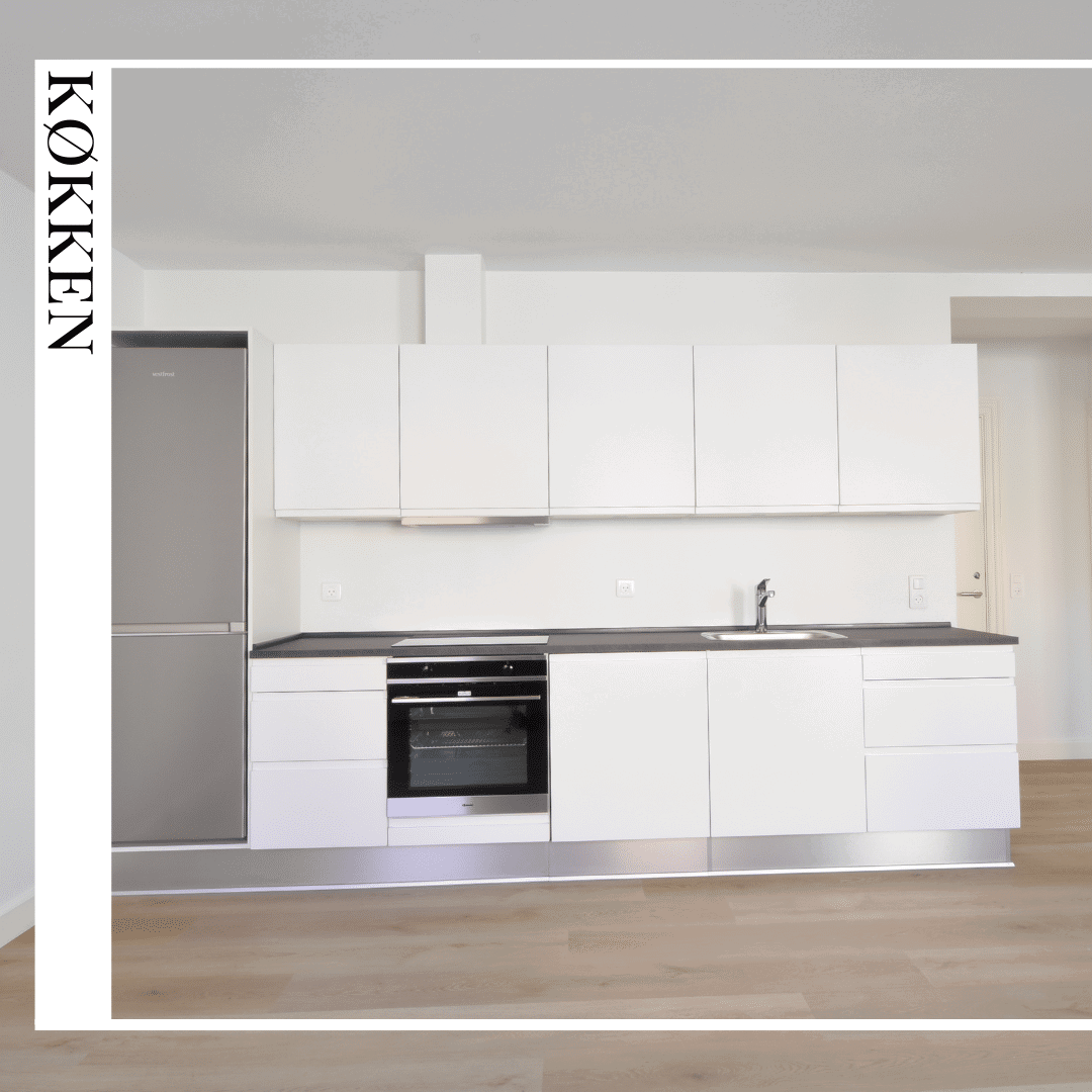 apartment Moderne 3-værelses lejlighed med altan