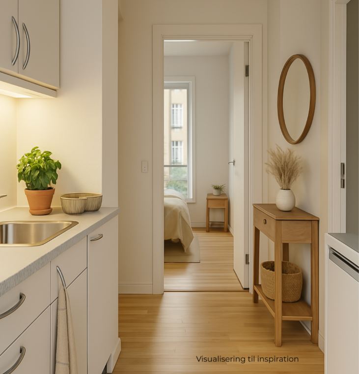 Visual presentation of the listing