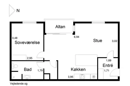 Visual presentation of the listing