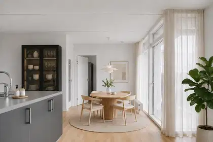 Visual presentation of the listing