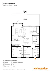 Visual presentation of the listing