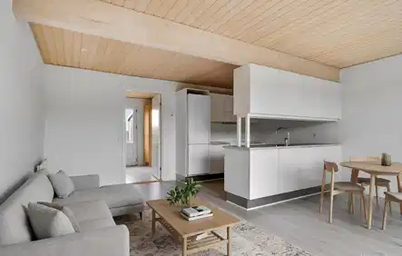 townhouse Charmerende 4-værelses rækkehus med have i Harlev