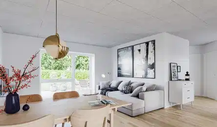 townhouse 4-room Townhouse in Billund with Private Garden