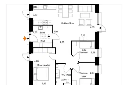 Visual presentation of the listing