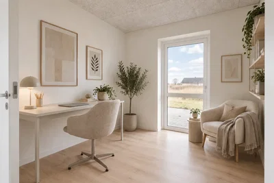 4-værelses rækkehus med have og terrasse i Billund - Læhegnet, Billund - 4