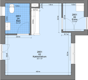 Visual presentation of the listing