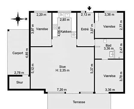 Visual presentation of the listing