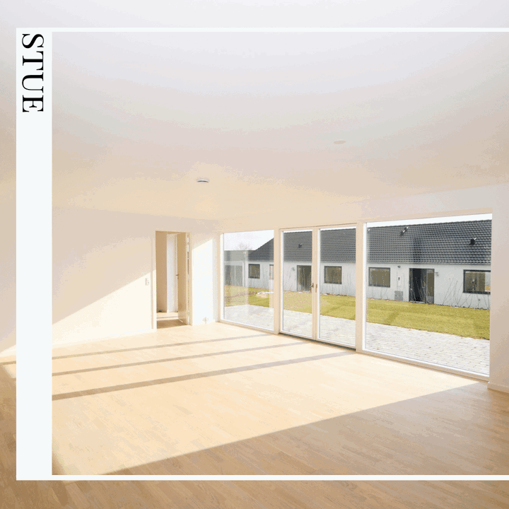 Brightly lit terraced house with terrace, carport and 3 bedrooms - Nikolaisvej, Slagelse - 0