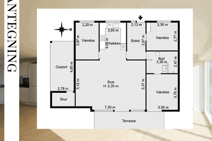 Visual presentation of the listing