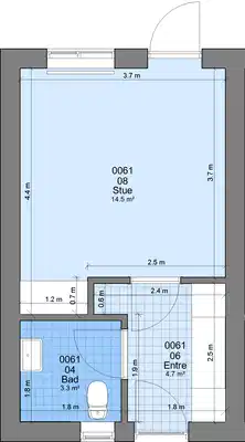 townhouse God ungdomsbolig i 8960 Randers SØ
