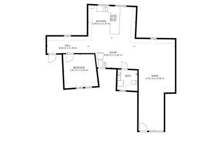 Visual presentation of the listing