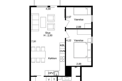 Visual presentation of the listing