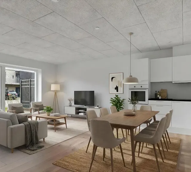 apartment Lys 3-værelses lejlighed på 87 m² i Herning