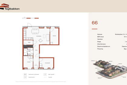 Visual presentation of the listing