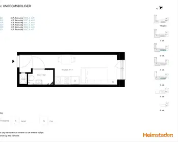 Visual presentation of the listing