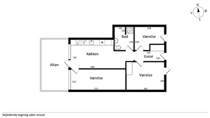 Visual presentation of the listing