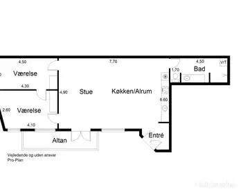 Visual presentation of the listing