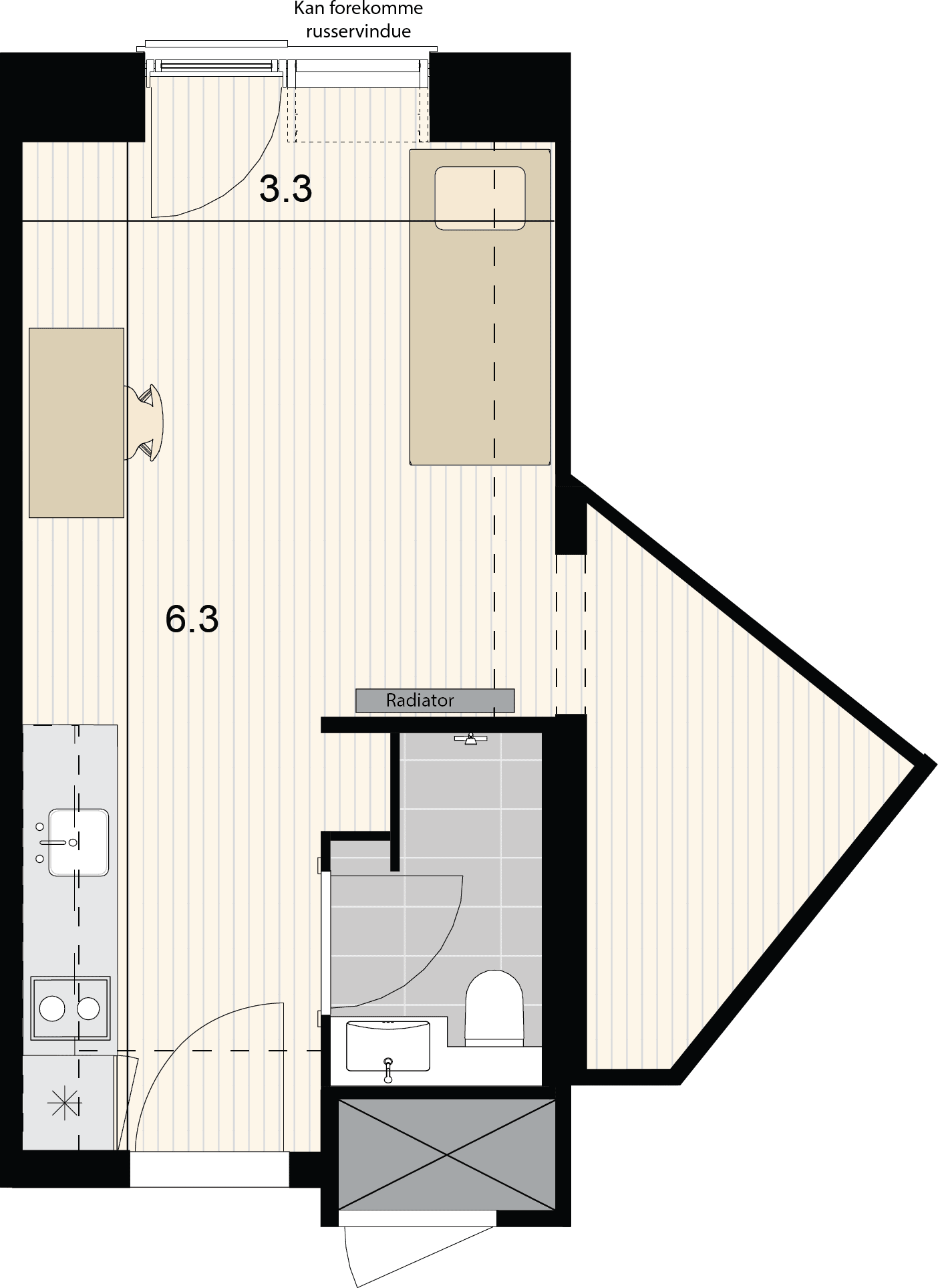 Visual presentation of the listing