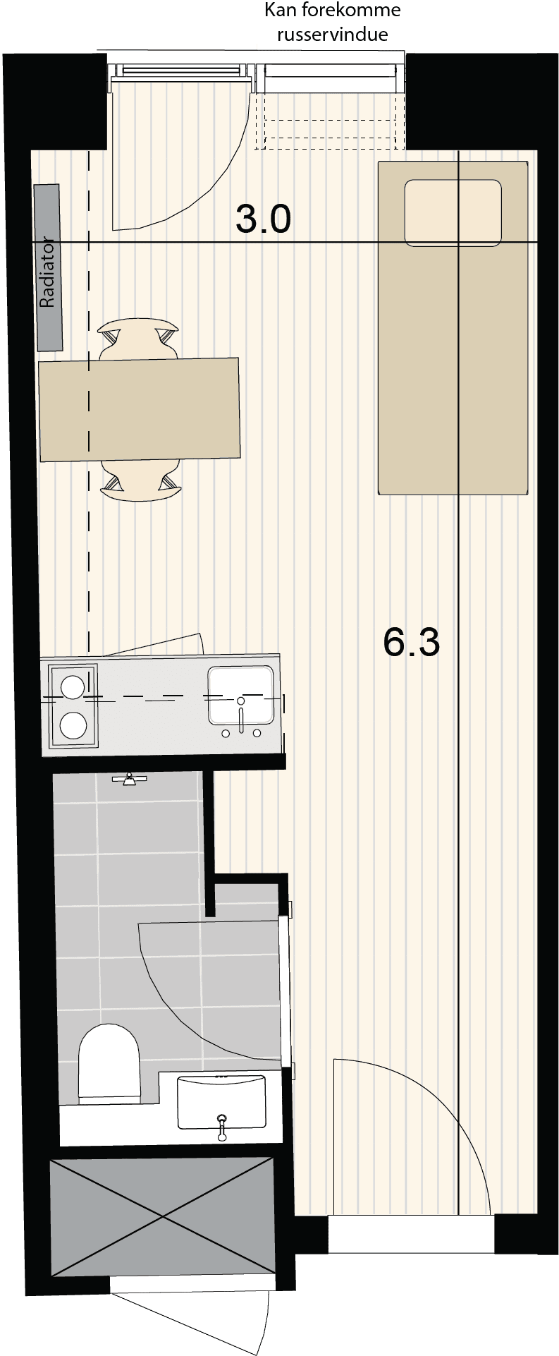 Visual presentation of the listing