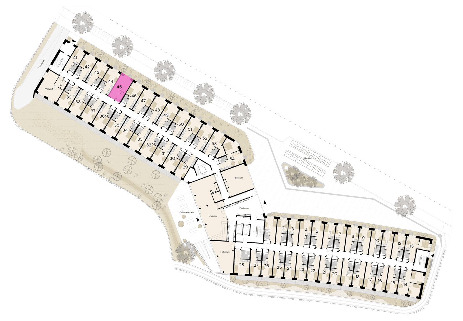 Visual presentation of the listing
