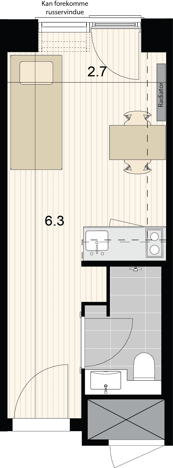 Visual presentation of the listing