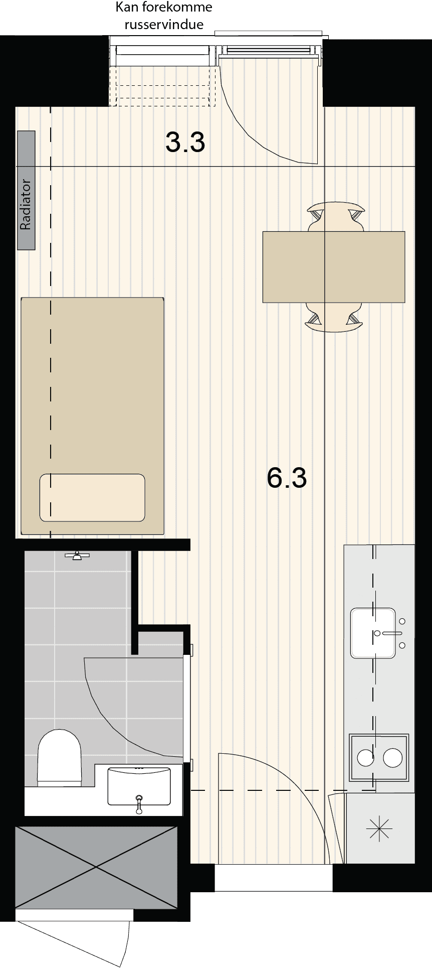 Visual presentation of the listing