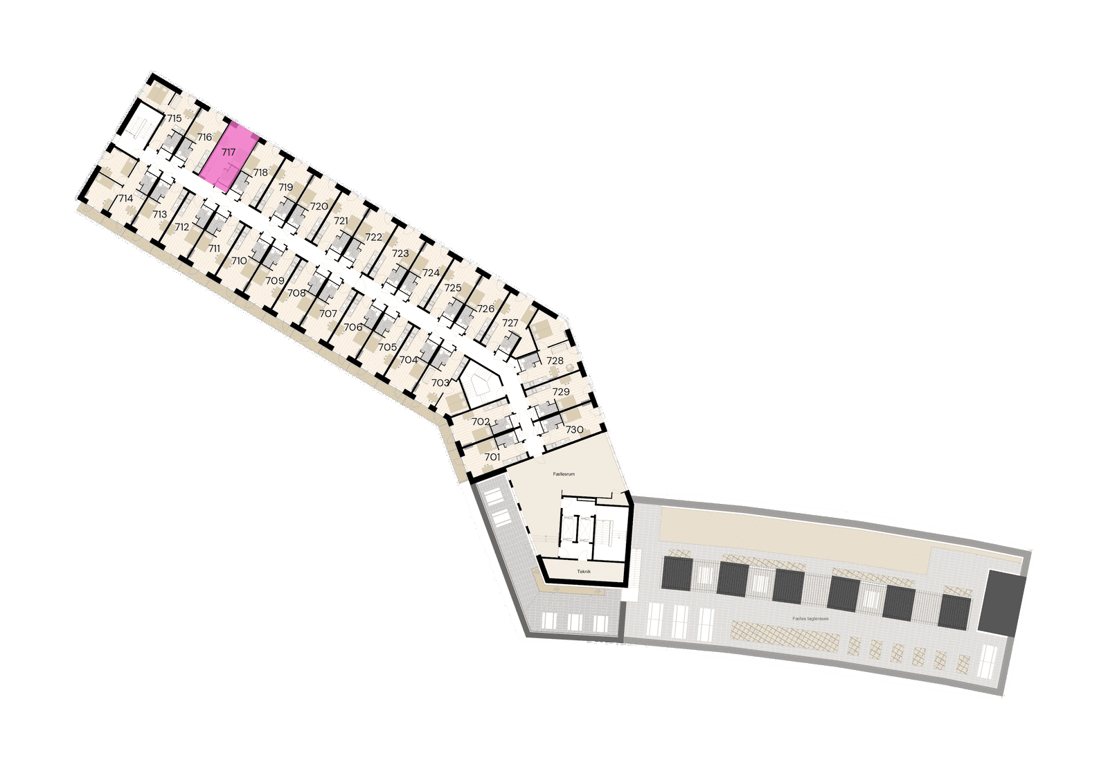 Visual presentation of the listing