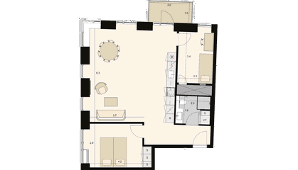Visual presentation of the listing