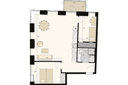 Visual presentation of the listing