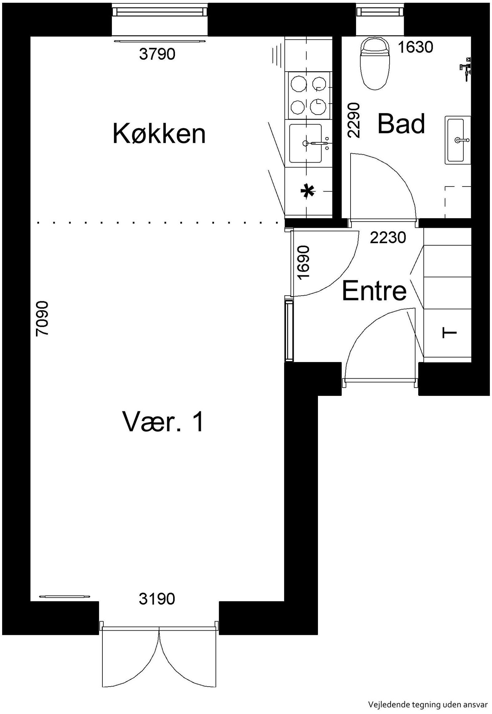 Visual presentation of the listing