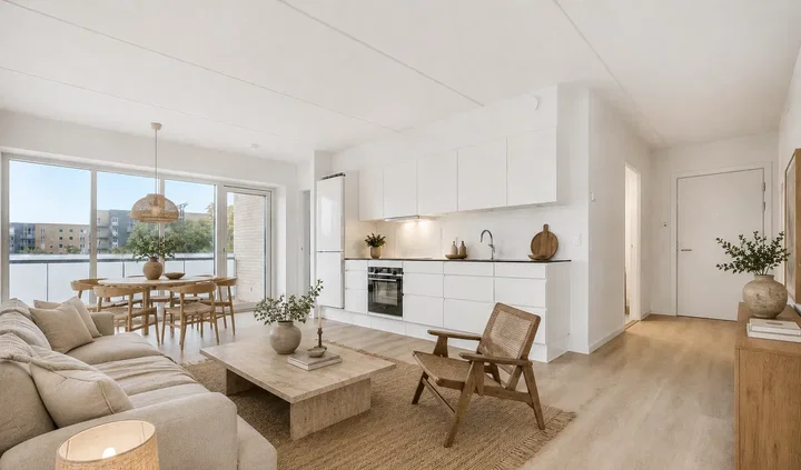 Lys 2-værelses bolig på 70 m² nær Kolding Fjord - Kløvervej, Kolding - 0