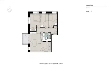 Visual presentation of the listing