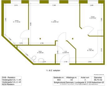 Visual presentation of the listing