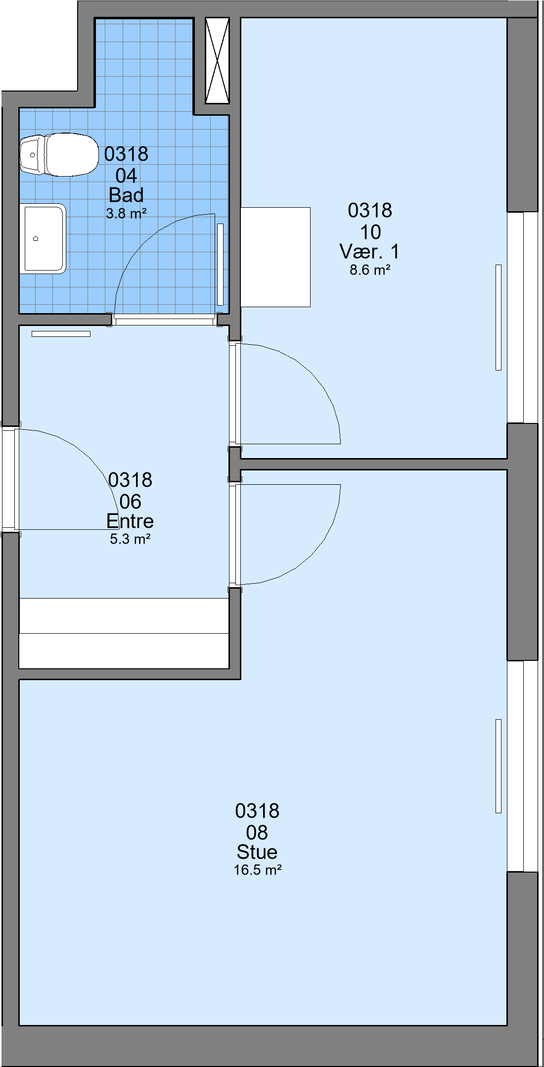 Visual presentation of the listing