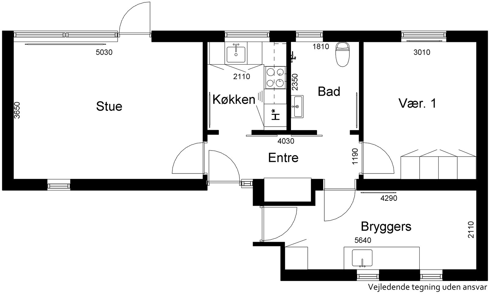 Visual presentation of the listing