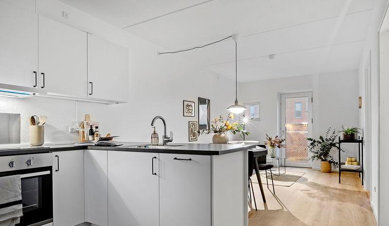 apartment Lys 3-værelses lejlighed på 68 m² i Horsens
