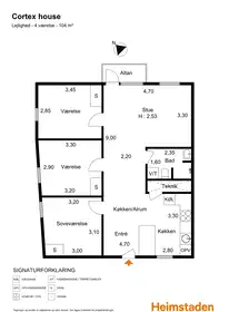 Visual presentation of the listing