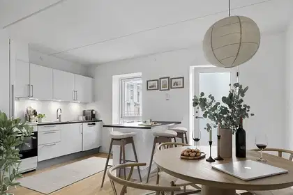 Visual presentation of the listing