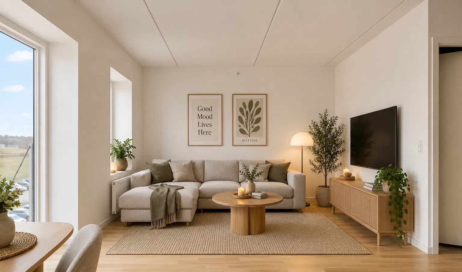 Visual presentation of the listing