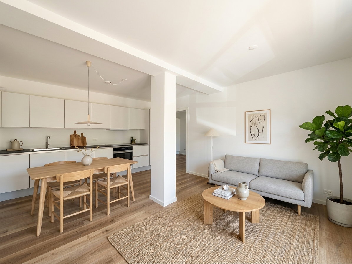 Visual presentation of the listing
