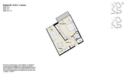 Visual presentation of the listing