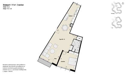 Visual presentation of the listing