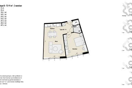 Visual presentation of the listing