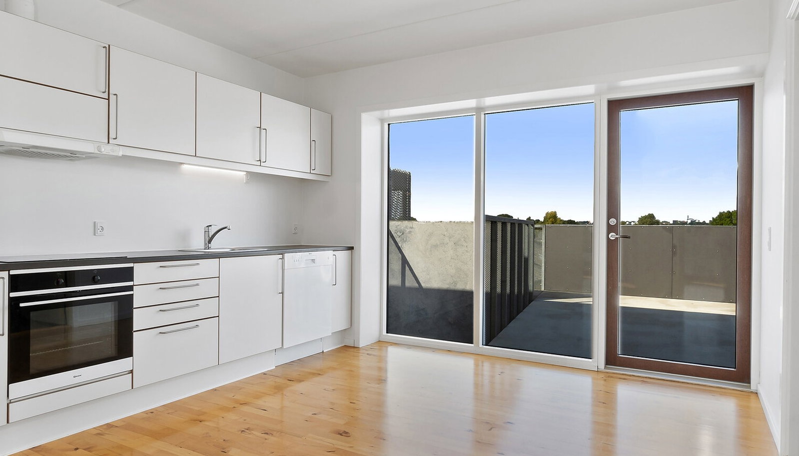 apartment Toplejlighed med stor terrasse og flot udsigt