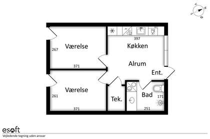 Visual presentation of the listing