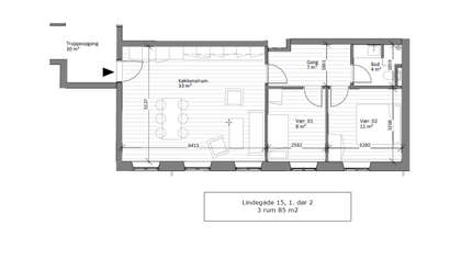 Visual presentation of the listing