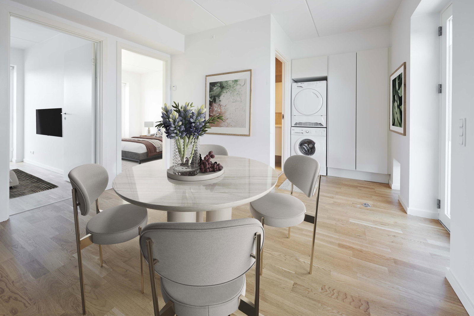 apartment Moderne 3-værelses med altan nær Aarhus C